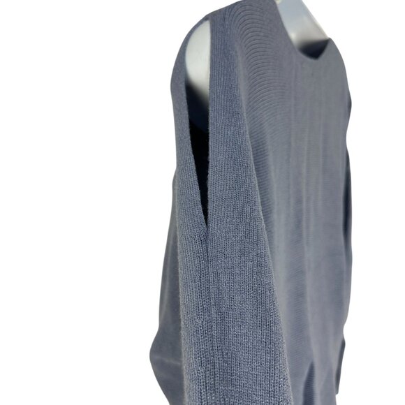 Maurices Blue Textured Oversized Knit Top Womens Size Small Lightweight - Picture 3 of 7